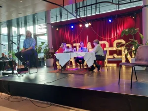 Inge de Munnik vertelt bij Stadsgasten over onverwacht blind worden, opnieuw beginnen en werken aan een toegankelijk Den Bosch met Onbeperkt 073.